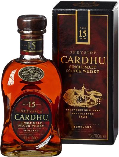 Cardhu 15YO 40% 0,7l (karton)