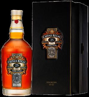Chivas Regal 25YO 40% 0,7L (dárkové balení kazeta)
