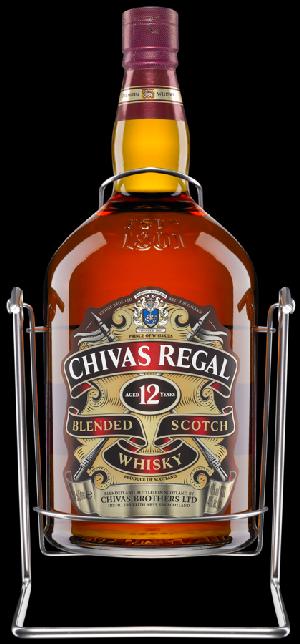 Chivas Regal 12YO stojan 40% 4,5l (dárkové balení s kolískou)