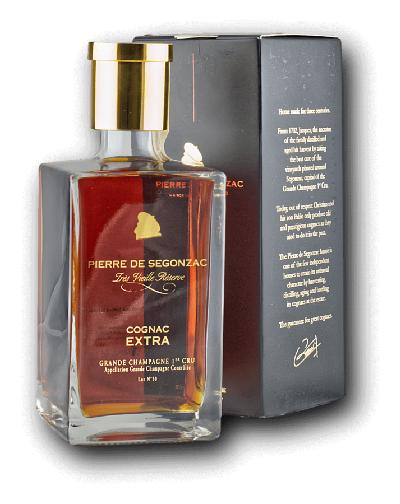 Pierre de Segonzac Extra Irès Vieille Réserve 40 % 0,7 L (karton)