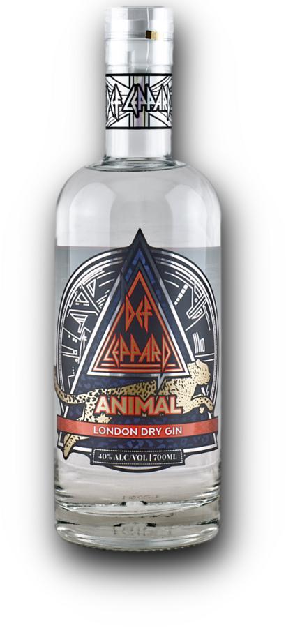Def Leppard Animal London Dry Gin 40% 0,7L