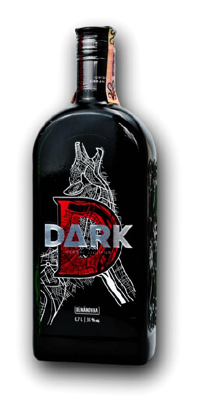 Demänovka Dark 35% 0,7L (holá láhev)