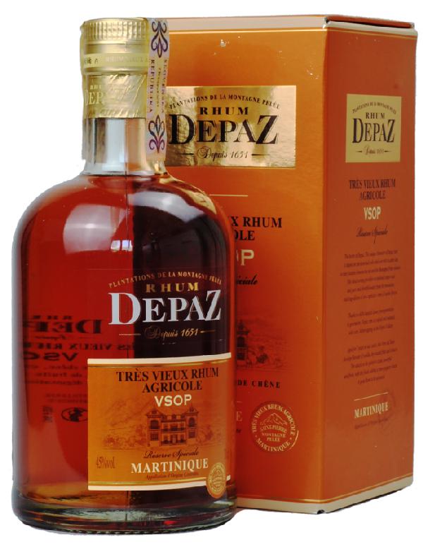 Depaz VSOP Rhum Agricole 45% 0,7L – 7 let zrání