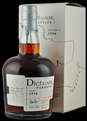 Dictador Párrafo 1 1998 Pardo 43% 0,7L (karton)