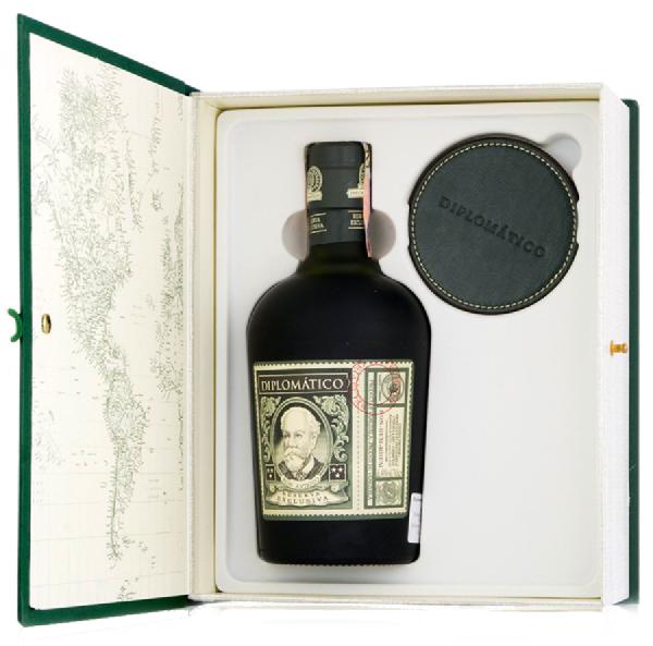 Diplomatico Reserva Exclusiva Rum 40 % – dárková kniha, 0,7 l