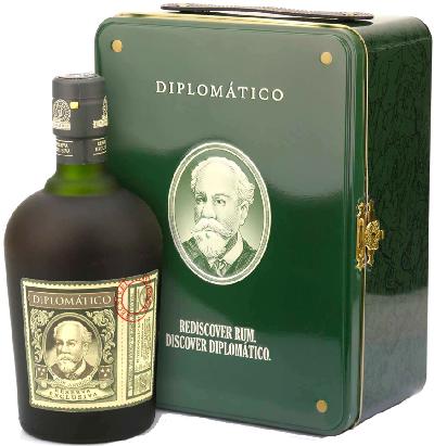 Diplomatico Reserva Exclusiva 40% 0,7l (dárkové balení plechový kufřík)