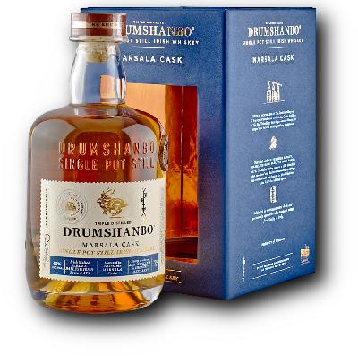 Drumshanbo Single Pot Still Marsala Cask 43% 0,7L (dárkové balení kazeta)
