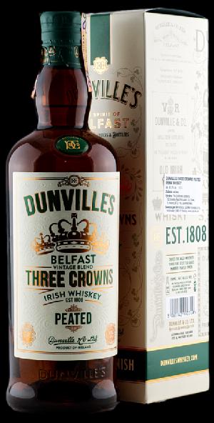 Dunville's Three Crowns Peated 43,5% 0,7L (karton)