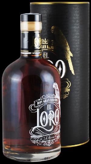 El Loro Ron Gran Reserva 40% 0,7L (tuba)