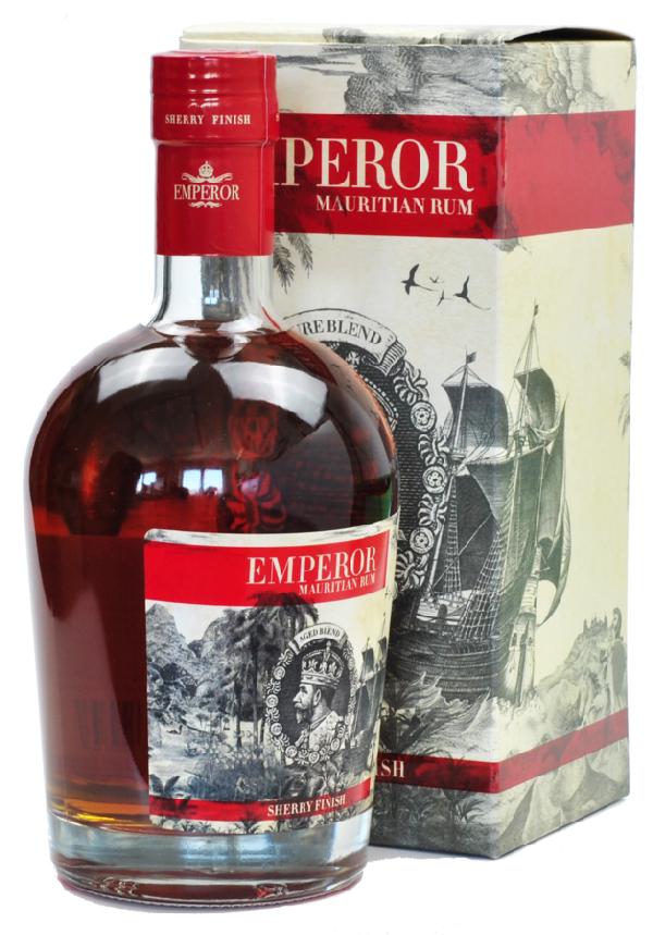 Emperor Sherry Finish Rum 40% 0,7l – oranžová elegance