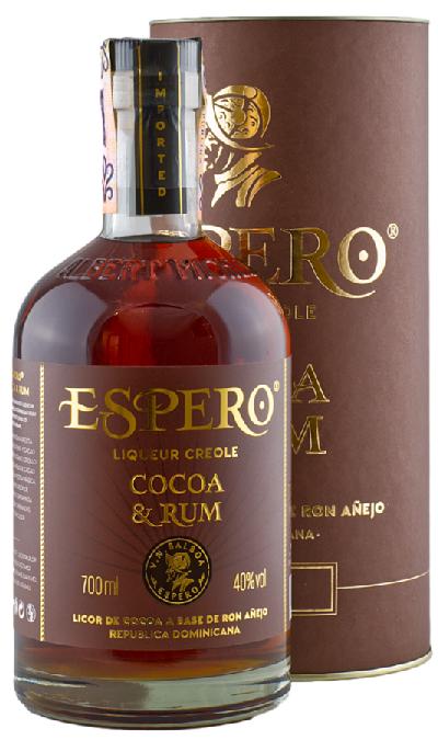 Espero Cocoa & Rum 40% 0,7L – Kakaový likér s autentickou chutí