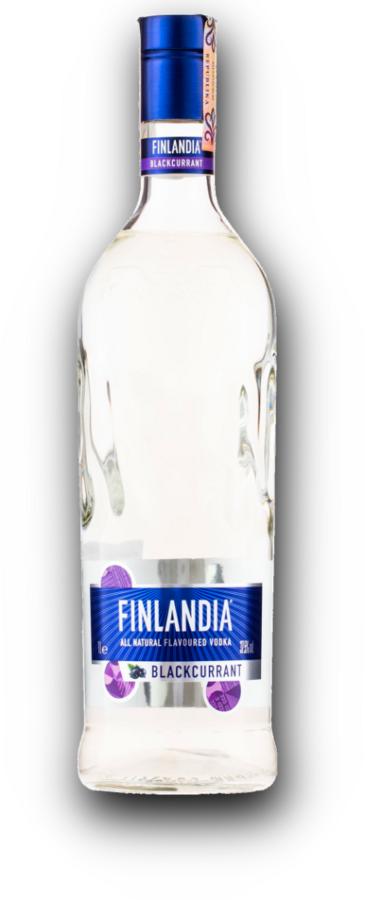 Finlandia Blackcurrant 37,5% 1l (holá láhev)