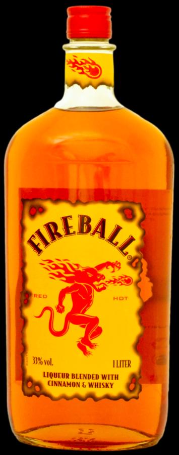 Fireball 33% 1,0L (holá láhev)