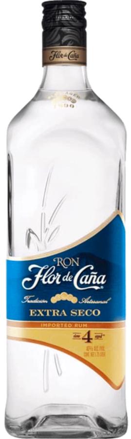 Flor de Cana 4YO Extra Dry Seco 40% 0,7l (holá láhev)