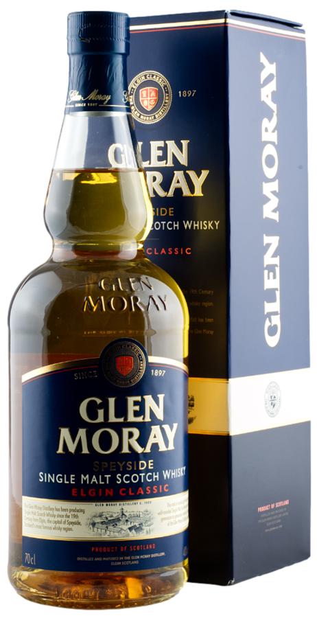 Glen Moray Elgin Classic Speyside Single Malt Whisky 40% 0,7 l