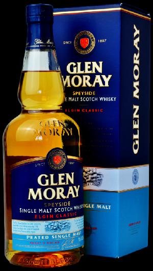 Glen Moray Elgin Classic Peated Single Malt 40% 0.7L (karton)