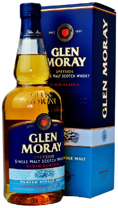Glen Moray Elgin Classic Peated Single Malt 40% 0.7L (karton)