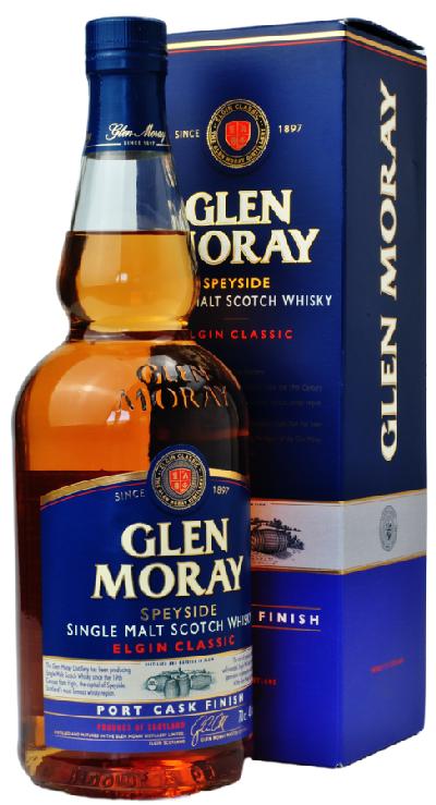 Glen Moray Elgin Classic Port Cask Finish 40% 0.7L (karton)