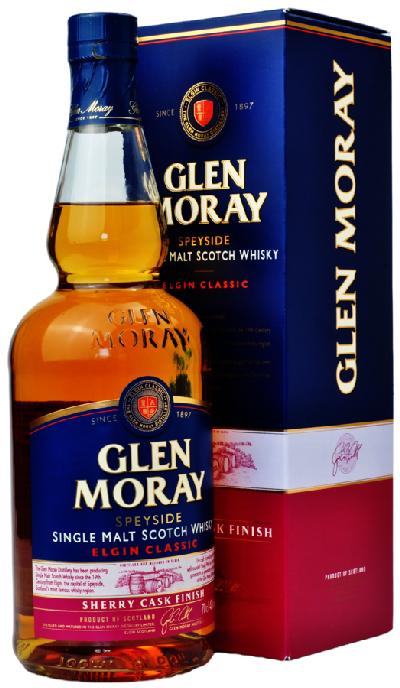 Glen Moray Elgin Classic Sherry Cask Finish 40% 0.7L (karton)