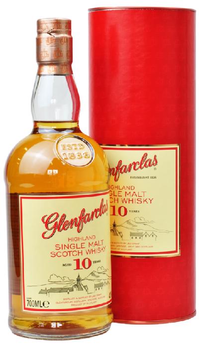 Glenfarclas 10YO 40% 0,7L (tuba)