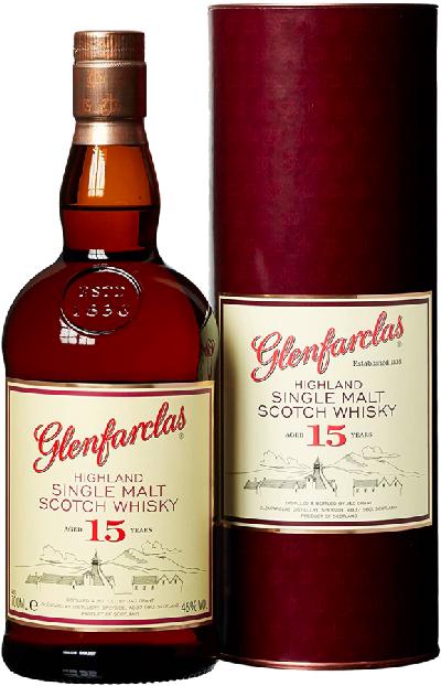 Glenfarclas 15YO 46% 0,7L (tuba)