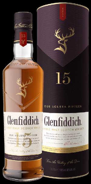 Glenfiddich Solera 15 40% 0,7l (tuba)