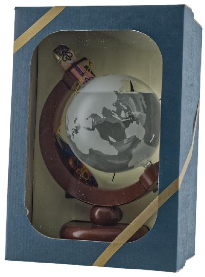 Detesk Švestka 40% 0,5l (dárkové balení glóbus na dřevěném stojanu)