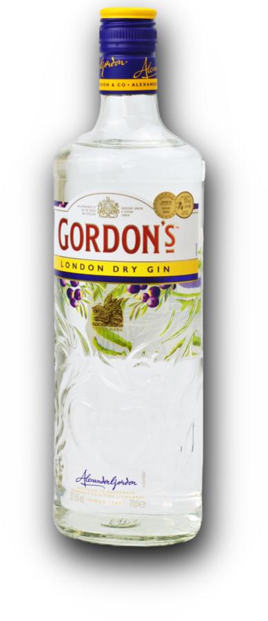Gordon´s London Dry Gin 37,5% 0,7L (holá láhev)