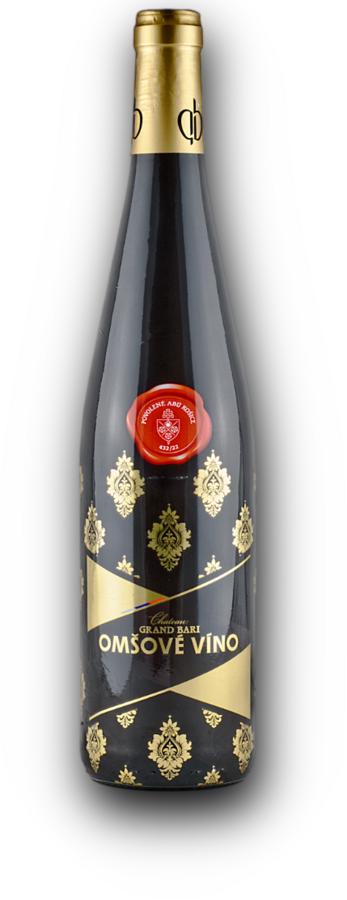 Grand Bari Omšové Víno 2023 Sladké CHOP 10% 0,75L