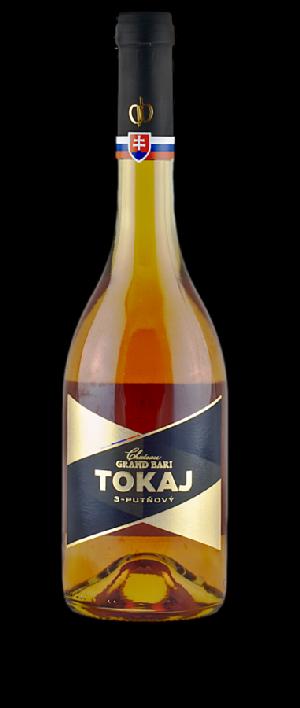 Grand Bari Tokaj 3 Putňový 2018 Sladké CHOP 11% 0,5L (holá láhev)
