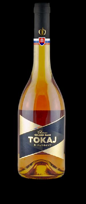 Grand Bari Tokaj 5 Putňový 2017 Sladký CHOP 10,5% 0,5L (holá láhev)
