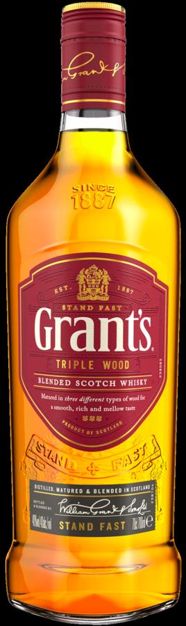 Grant´s Tripple Wood WHISKY 40% 0.7L (holá láhev)