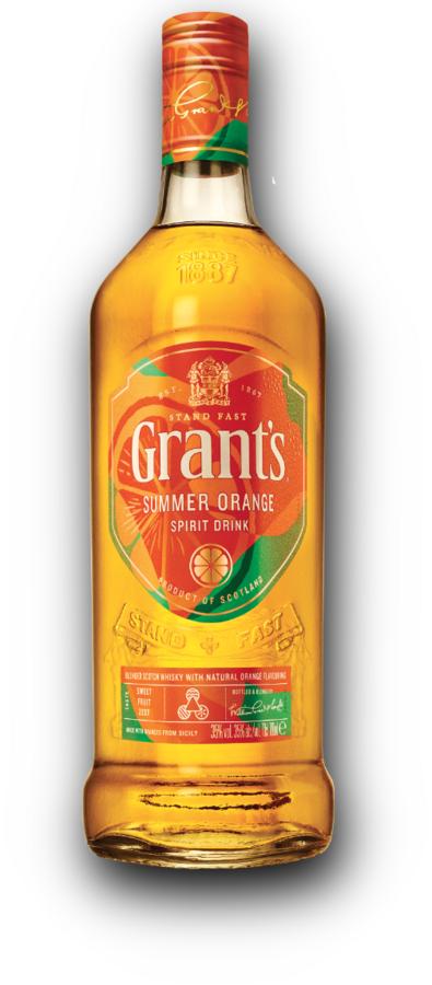 Grant's Summer Orange 35% 0,7L (holá láhev)