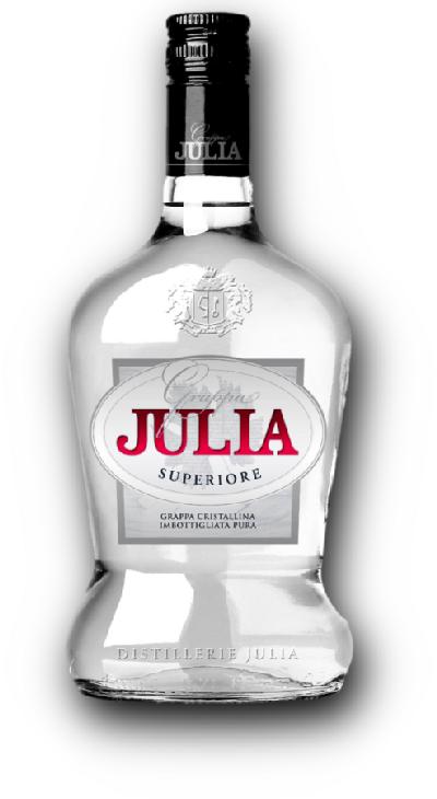 Grappa Di Julia Superiore 38% 0,7l (holá láhev)