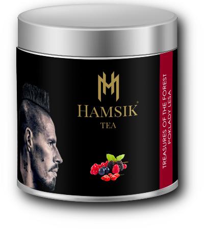 HAMSIK Čaj POKLADY LESA 51G (dóza)