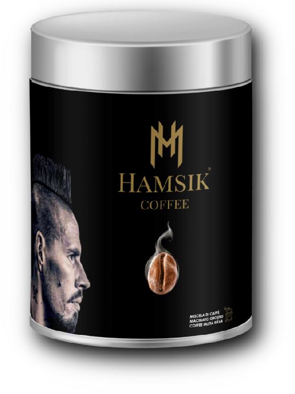 Hamsik Coffee Zrnková káva 250 g (dóza)