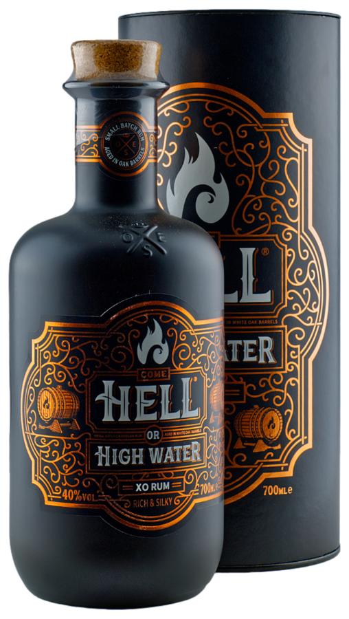 Hell Or High Water XO Rum 40% 0,7L (tuba) – 15 let, 4 ostrovy