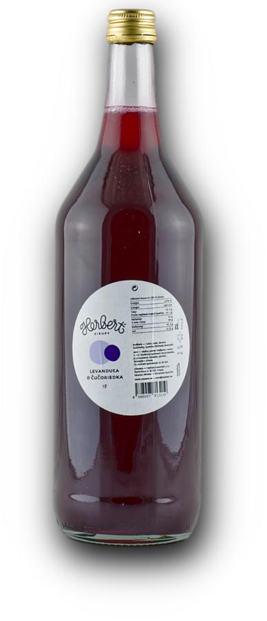 Herbert Sirup Levandule a Borůvka – přírodní sirup, 1,0 l