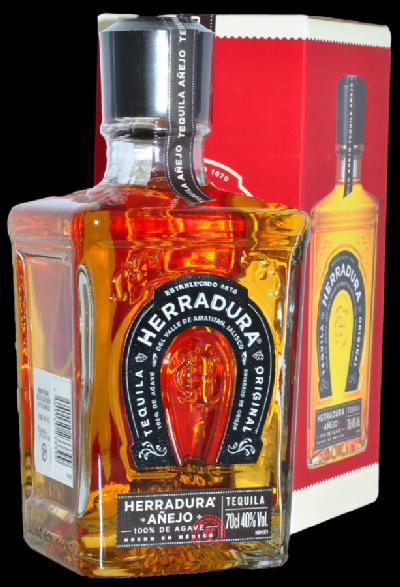 Herradura Tequila Añejo 40% 0,7L (karton)