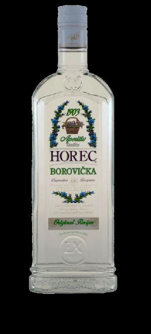 Borovička Horec 40% 0,7l (holá láhev)