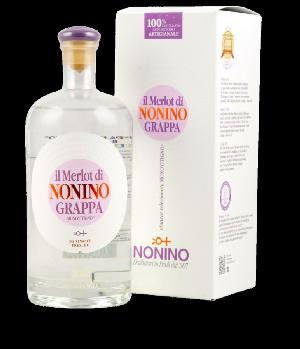 Nonino Grappa Merlot 41% 0,7l (karton)