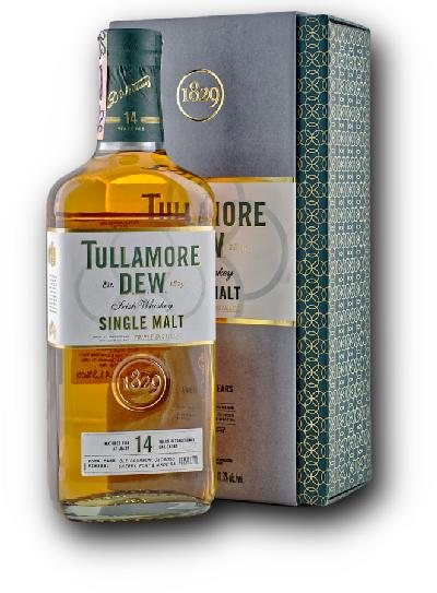 Tullamore D.E.W. 14YO Single Malt 41.3% 0,7L (karton)