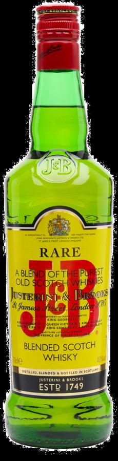 J&B Rare 40% 0,7L (holá láhev)