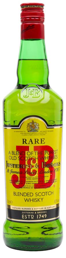 J&B Rare 40% 0,7L (holá láhev)