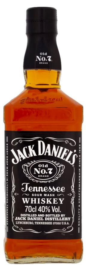 Jack Daniel´s 40% 0,7L (holá láhev)