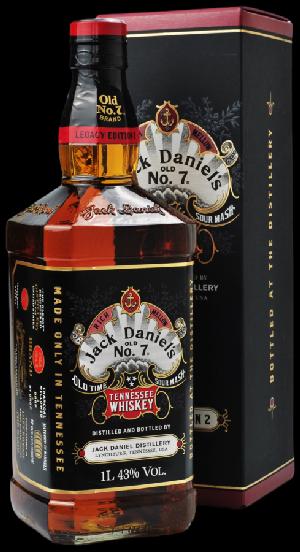 Jack Daniel's Old N°. 7 Legacy Edition 2 43% 1,0L (karton)