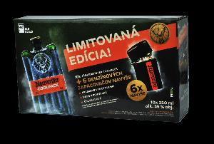 Jägermeister Coolpack 35% 10X0,35L (set so 6 zapaľovačmi)