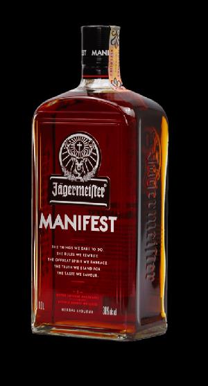 Jägermeister MANIFEST Likér 38% 1L (holá láhev)