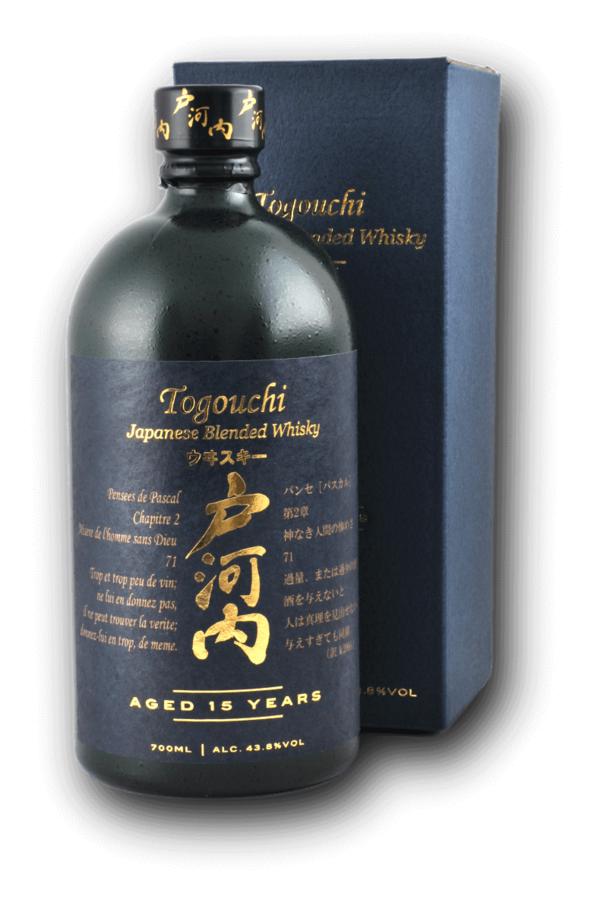 Togouchi 15YO Japanese Whisky 43,8% 0,7 l – karton