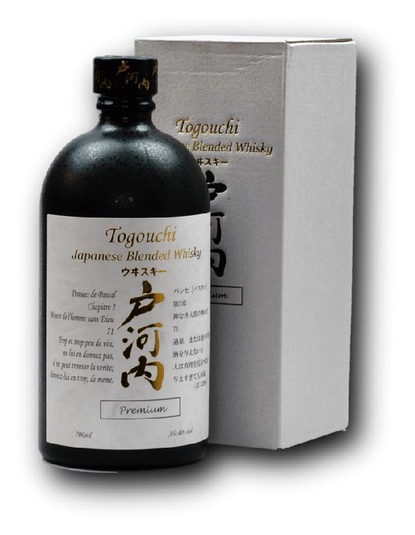 Togouchi Premium Japanese Whisky 40% 0,7 l – karton